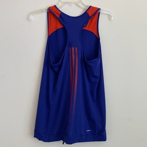 Adidas - racer back tank, m, orange/purple - Picture 5 of 7